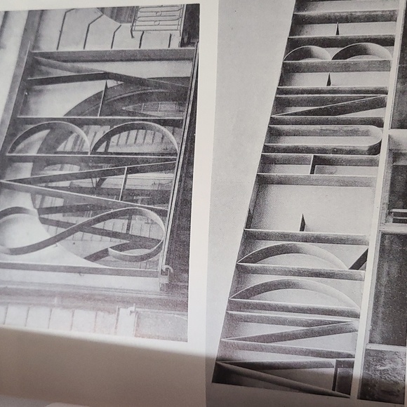 Vintage 1970s Softcover Art Deco Style Book Architecture Sculpture Graphics - Picture 10 of 11